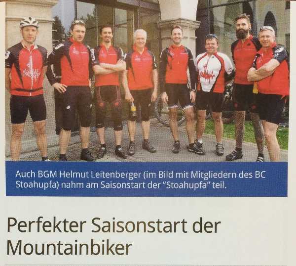 Perfekter Saisonstart der Mountainbiker