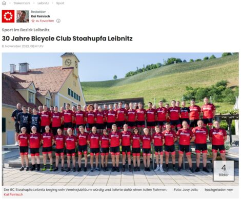 30 Jahre Bicycle Club Stoahupfa Leibnitz